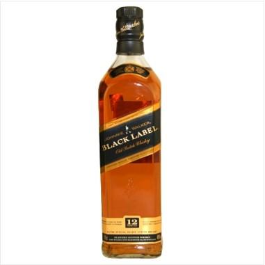 英国原装进口 JOHNNIE WALKER BLACK LABEL 尊尼获加(黑方)特制高级12年陈酿调配型苏格兰威士忌700ml/瓶