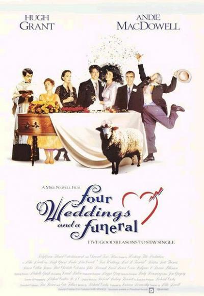 四个婚礼和一个葬礼 Four Weddings and a Funeral (1994)